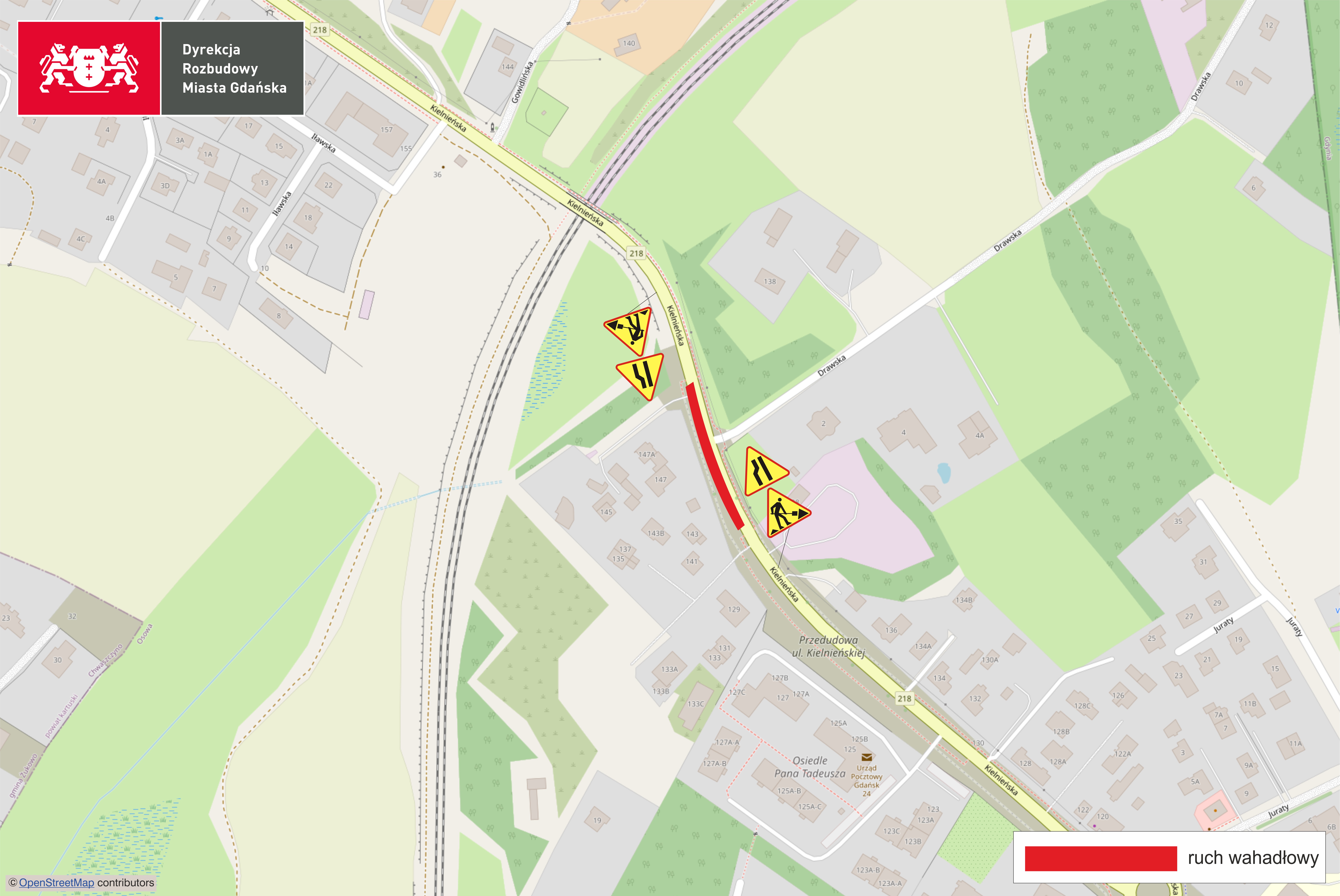 Mapka Kielnieńska 2 IV 2025