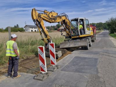 Przebudowa drogi w zakresie budowy chodnika na ul. Telewizyjnej