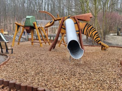 Niezwykły plac zabaw na Sobótkowej Polanie jest już dostępny dla mieszkańców