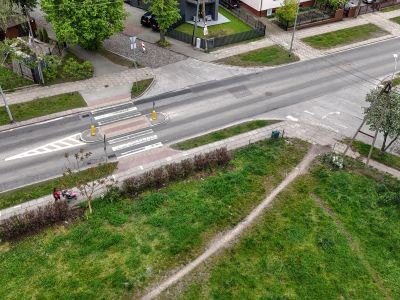 Nowoczesne doświetlenie przejść dla pieszych na ul. Bora-Komorowskiego