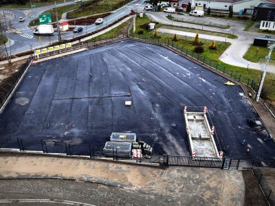Rozpoczęła się budowa sorterowni  przy ul. Meteorytowej