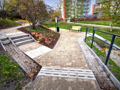 Na osiedlu Wiszące Ogrody powstał park kieszonkowy