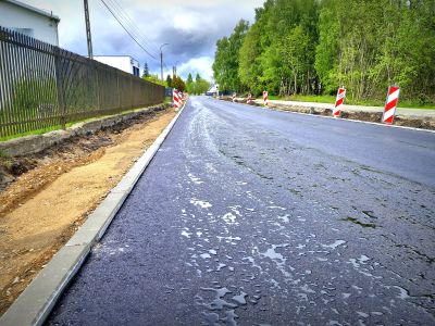 Trwa przebudowa ul. Radarowej