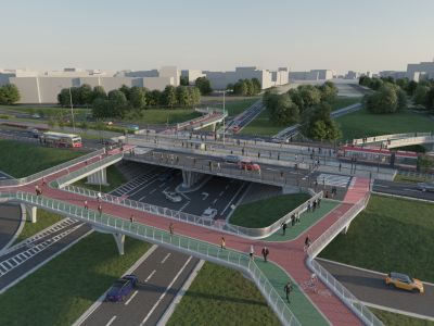 Przetarg na rozbiórkę kładki na Zaspie