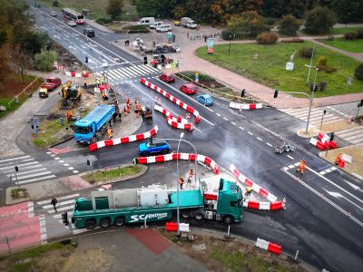 Od soboty 25.10. wraca ruch dwukierunkowy na ul. Czarny Dwór