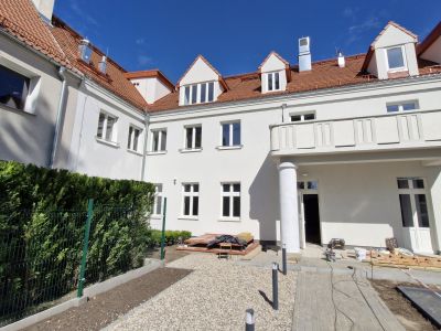 Prace  w  budynku przy ul. Styp-Rekowskiego na ukończeniu