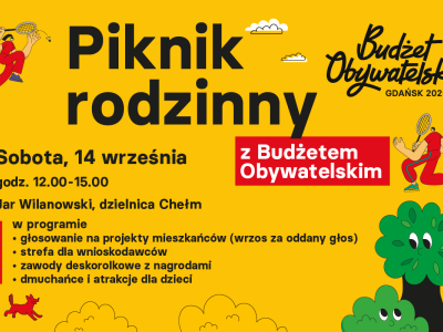 Piknik rodzinny z Budżetem Obywatelskim