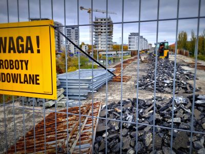 Ruszyła rozbiórka  kładki na Zaspie